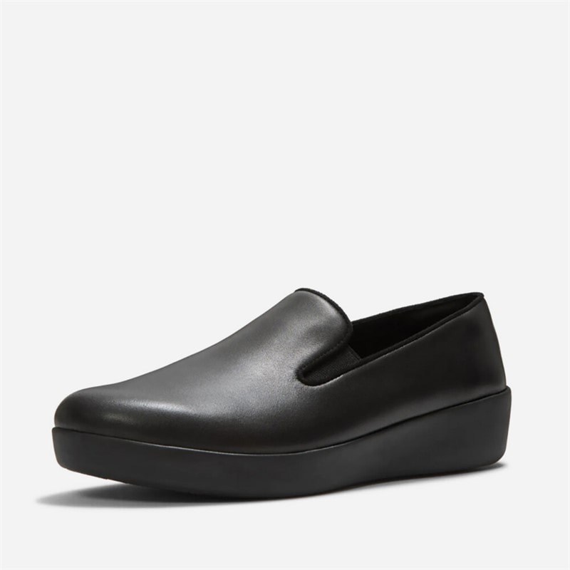 FitFlop Womens Flowform Loafers All Black