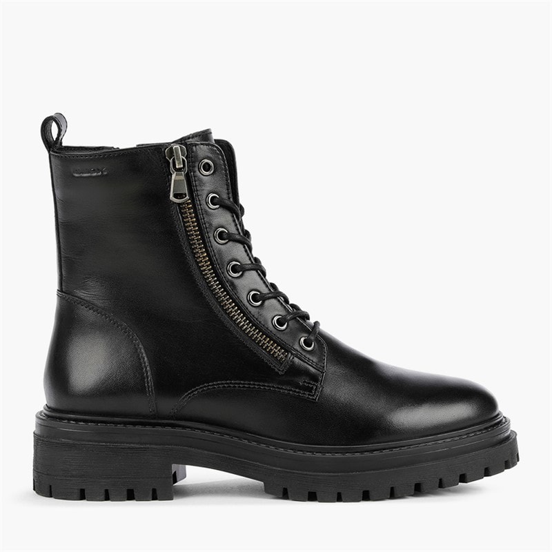 GEOX Womens Iridea Ankle Boots Black