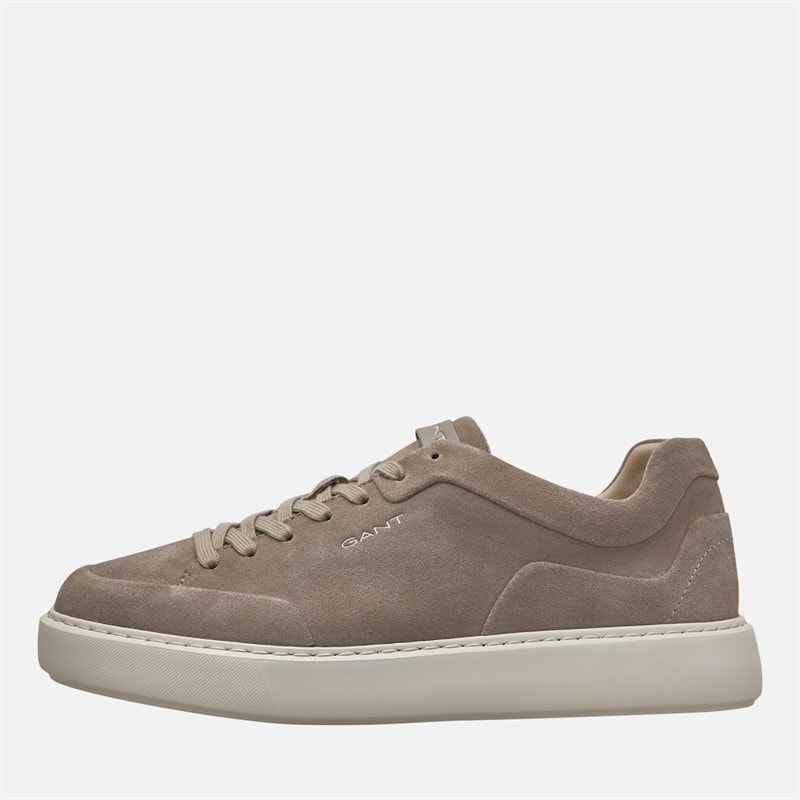 Gant Mens Zonick Trainers Dark Taupe Brown