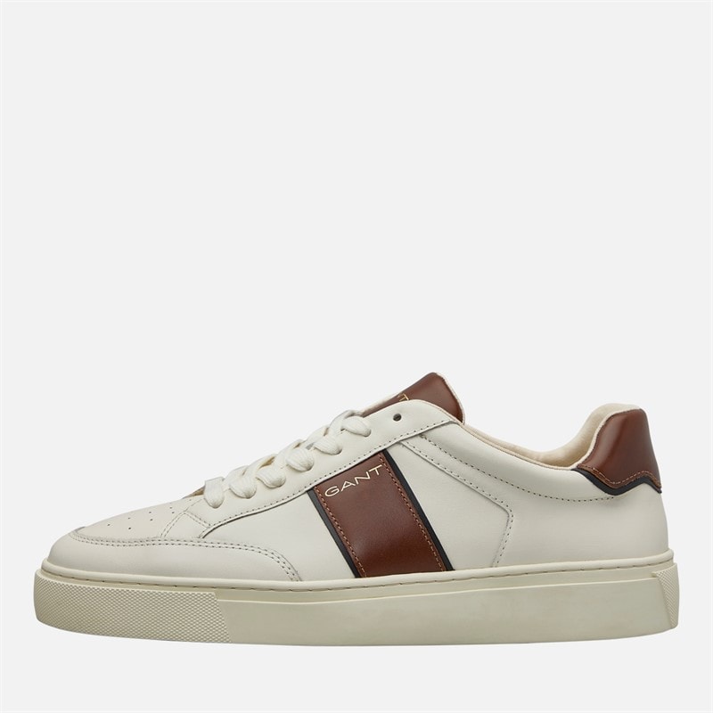 Gant Mens Mcjulien Trainers Off White/Cognac