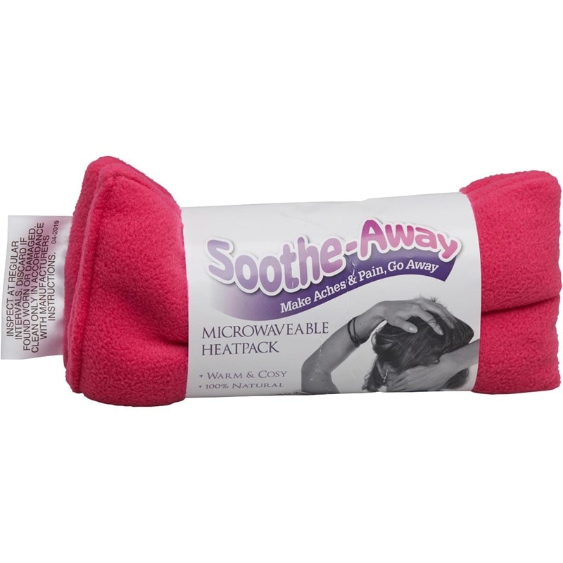 the heatpack company Soothe-Away Fleece Heat Wrap Cerise Pink
