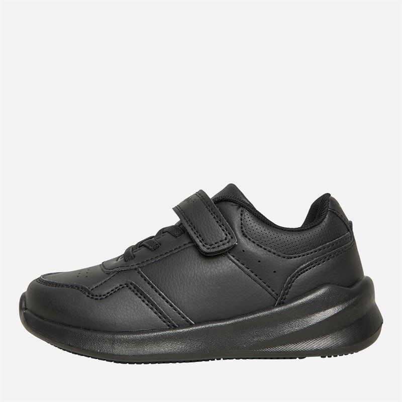 Hush Puppies Junior Boys Manta Strap Shoes Black