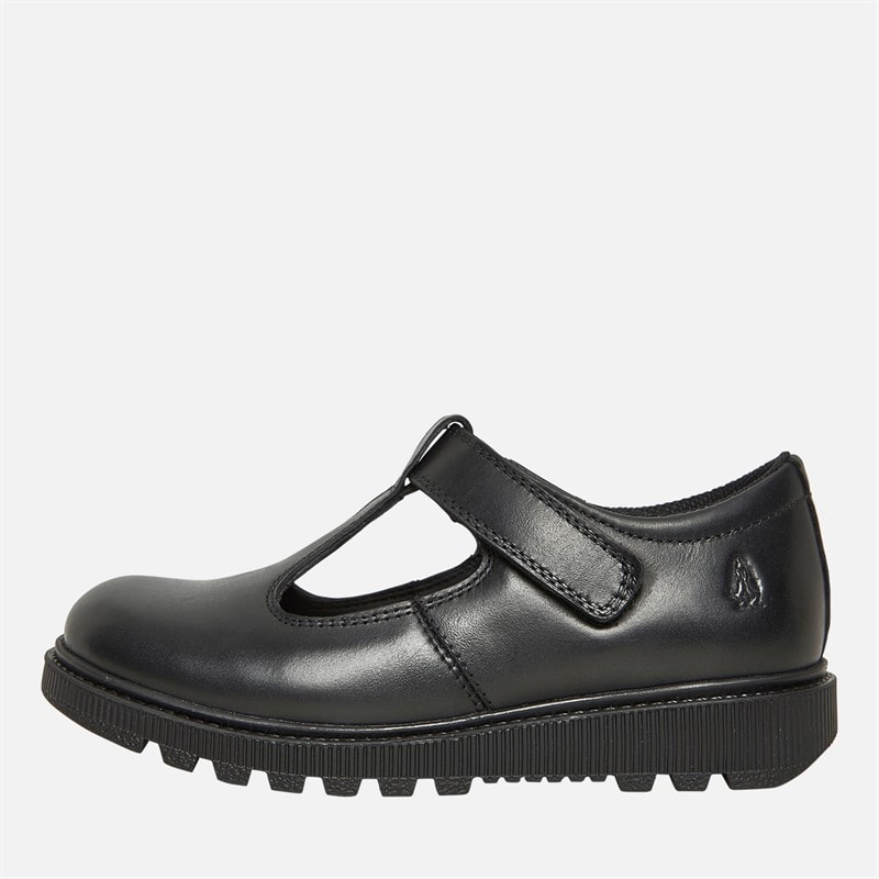 Hush Puppies Junior Girls Gracie 2 T-Bar Shoes Black