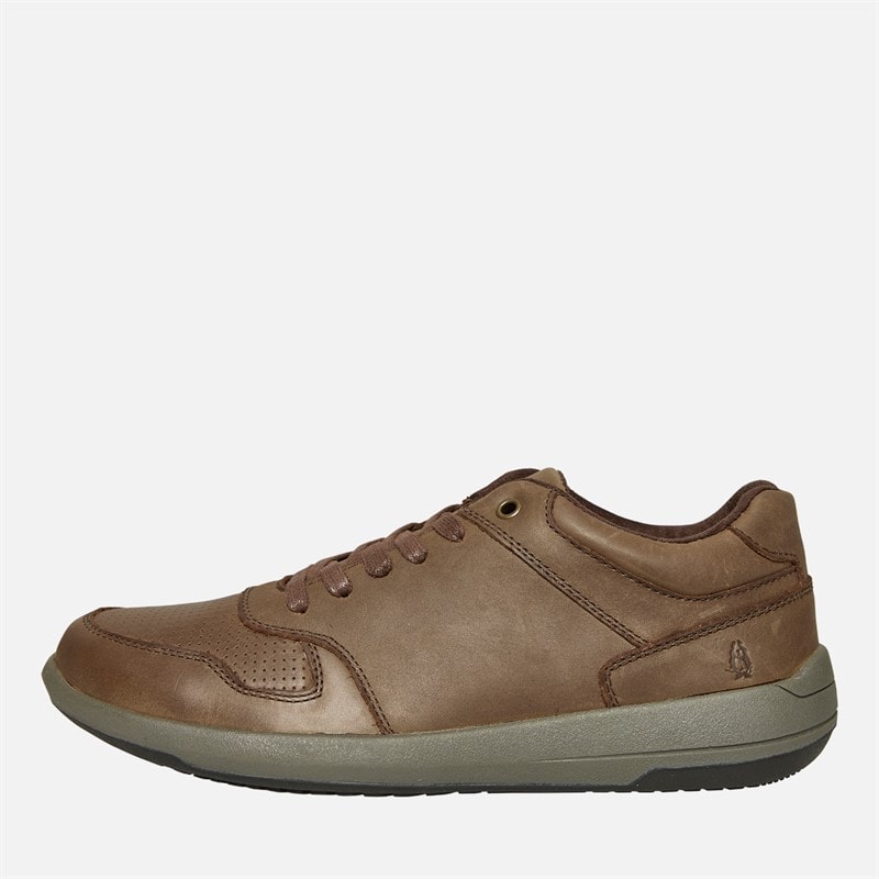 Hush Puppies Mens Mustang Lace Shoes Brown/Charcoal