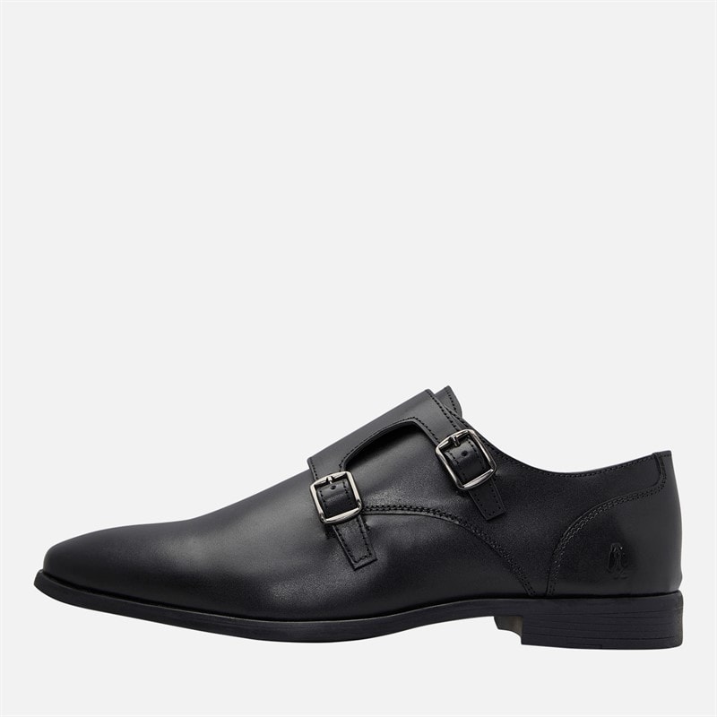 Hush Puppies Mens Ezra Double Monk Shoes Black