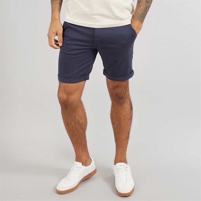 JACK & JONES Mens JJ Base Chino Shorts Navy Blazer