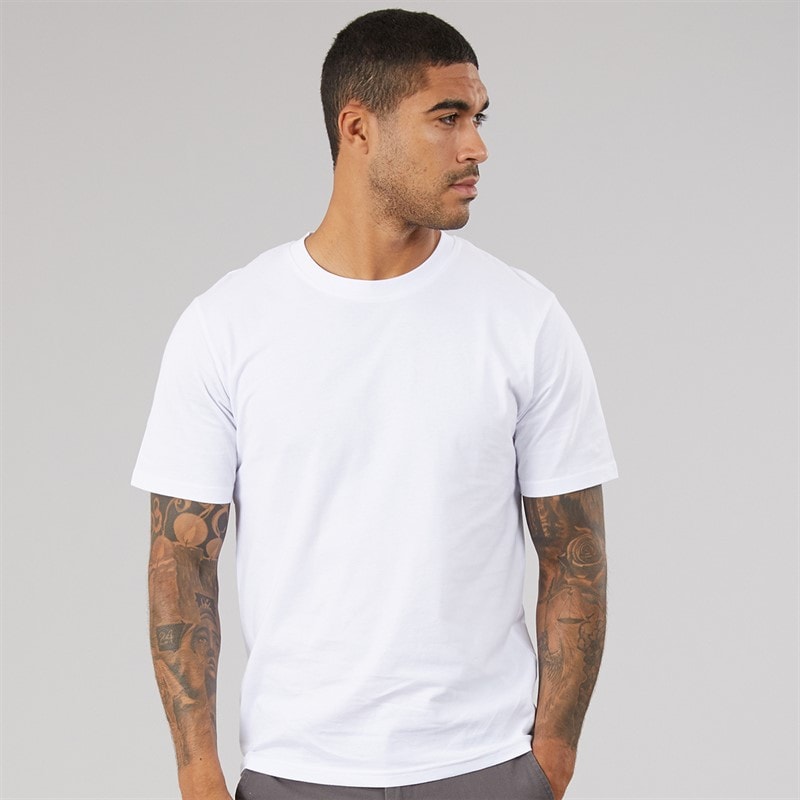 JACK & JONES Mens Relaxed T-Shirt White