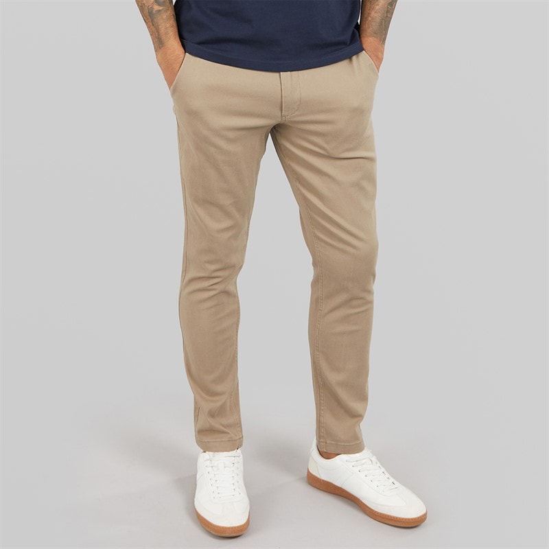 JACK & JONES Mens Marco Ford Chinos Beige