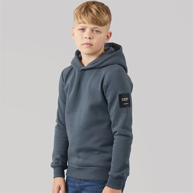 JACK & JONES Boys Cleveland Hoodie Turbulence