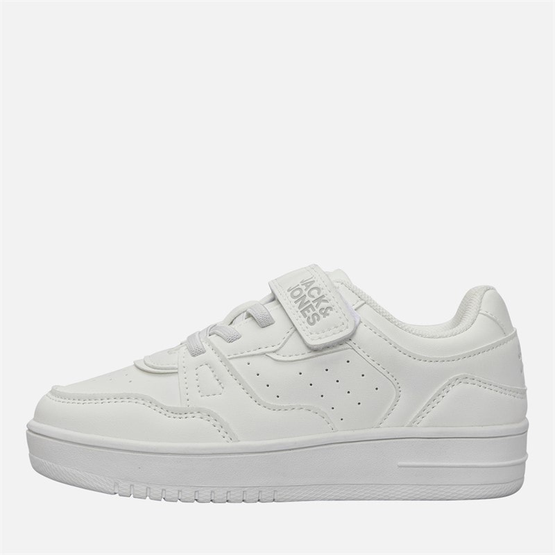 JACK & JONES Boys North PU Trainers Bright White