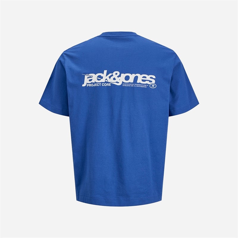 JACK & JONES Boys Union T-Shirt Beaucoup Blue