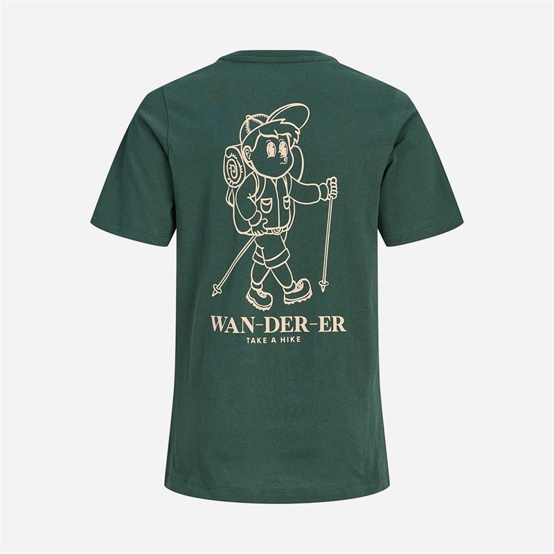JACK & JONES Boys Wanderer T-Shirt Sycamore