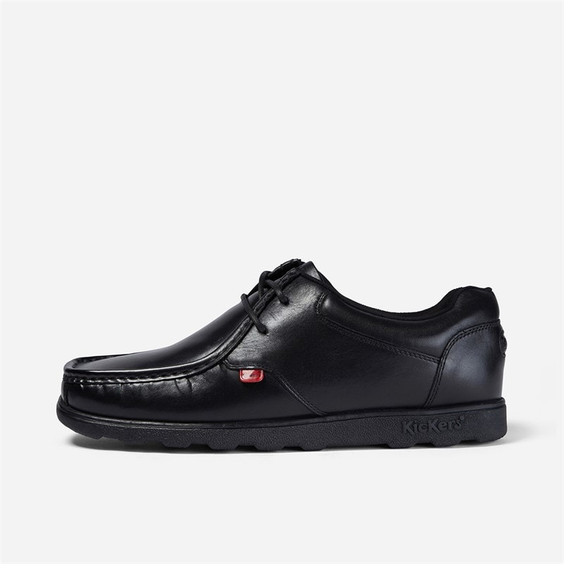 Kickers Mens Fragma Lace Shoes Black
