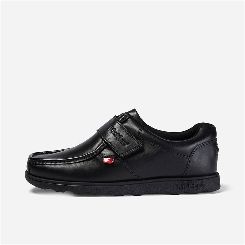 Kickers Mens Fragma Strap Shoes Black