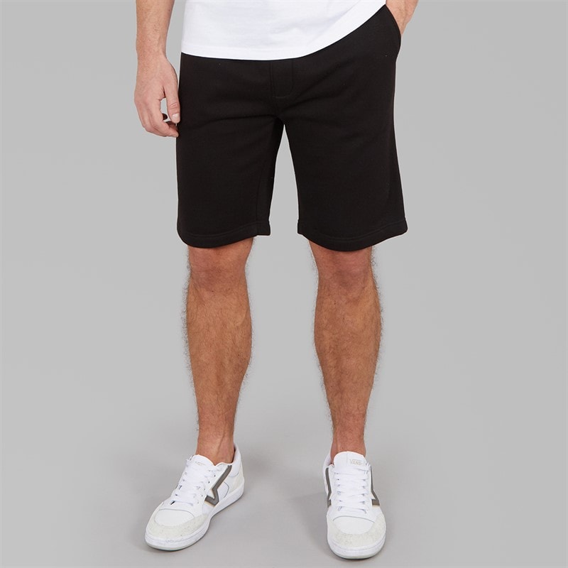 Kangaroo Poo Mens Fleece Shorts Black