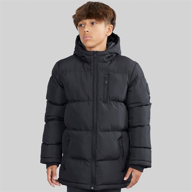 Kangaroo Poo Boys Padded Jacket Black