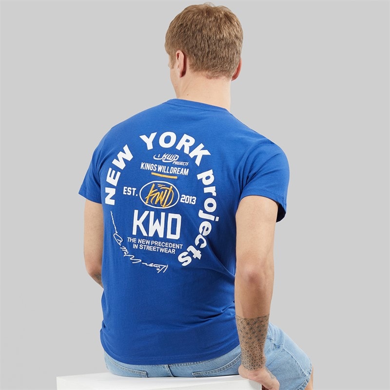 Kings Will Dream Mens Mobalot T-Shirt Blue
