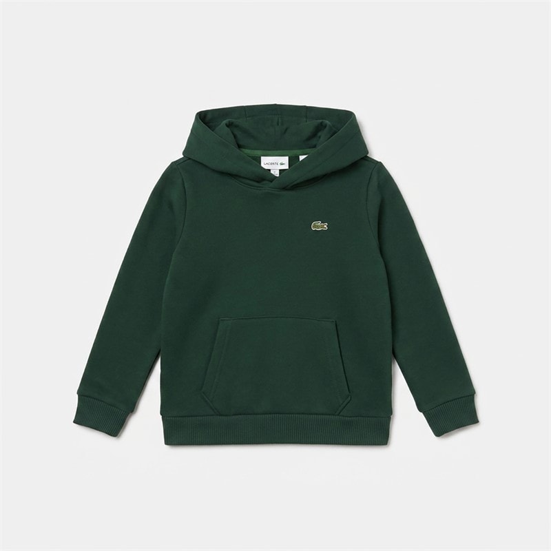 Lacoste Boys Core Fleece Hoodie Sinople