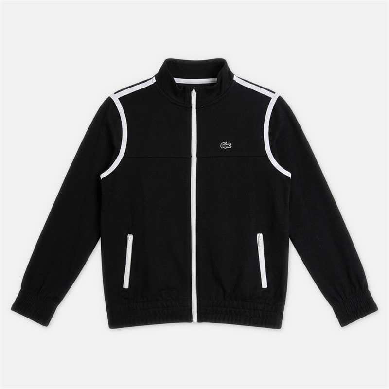 Lacoste Boys Track Jacket Noir
