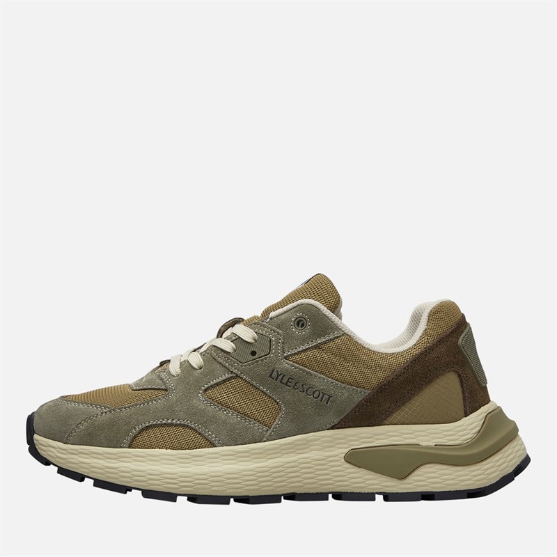 Lyle And Scott Vintage Mens Logan Trainers Green