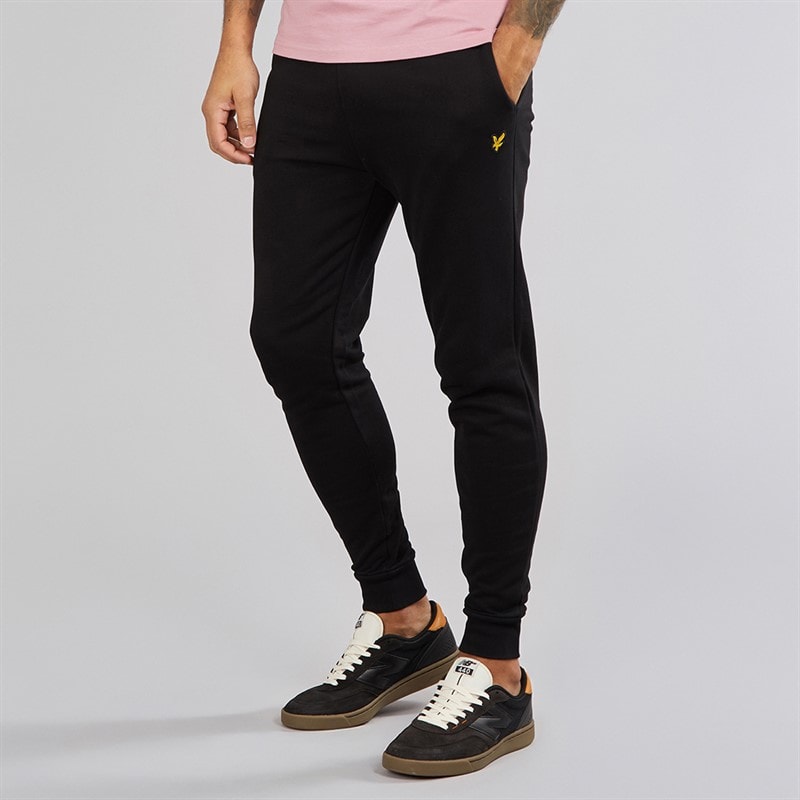Lyle And Scott Vintage Mens Skinny Joggers Jet Black