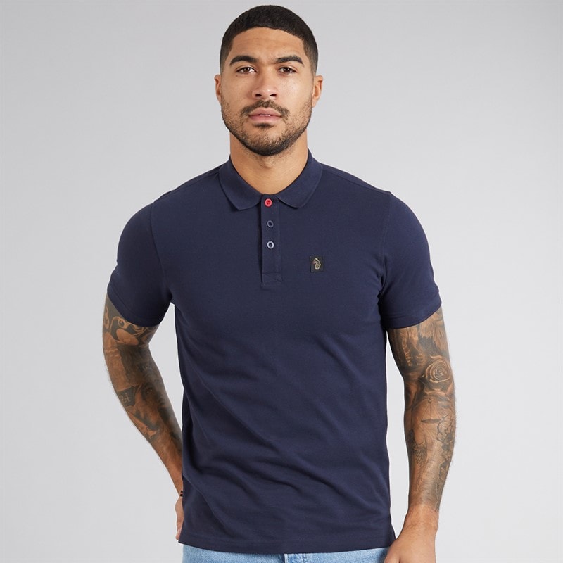 LUKE 1977 Mens Williams 2500 Polo Shirt Navy