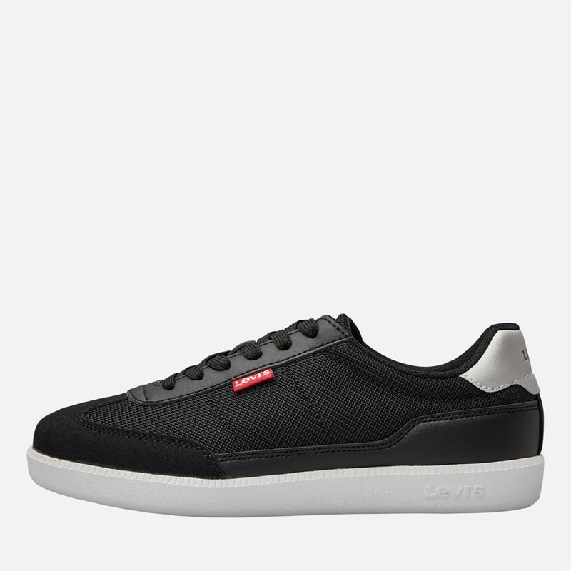 Levi's Junior Girls Jackson Trainers Black/Silver