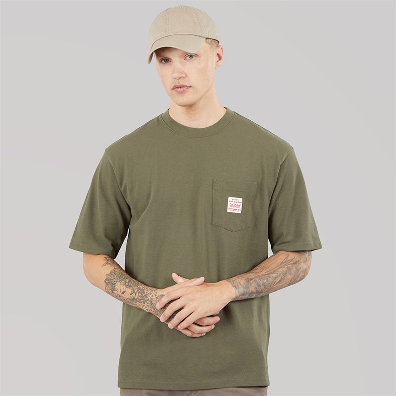 Levi's Mens Workwear T-Shirt Stone Fudge