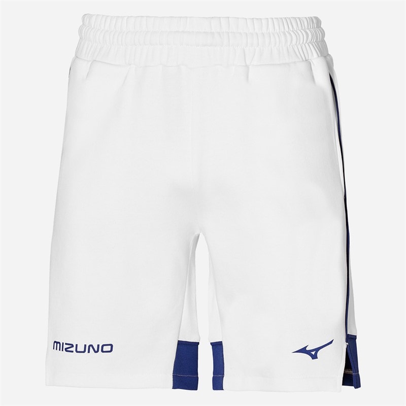 Mizuno Mens Athletics Sweat Shorts White