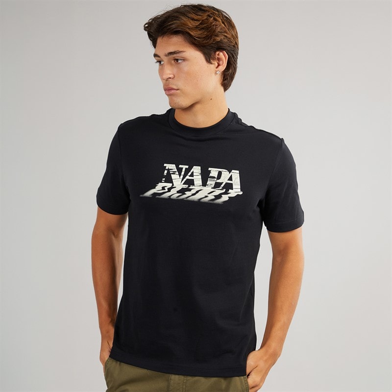 Napapijri Mens Lodestar T-Shirt Black Beauty