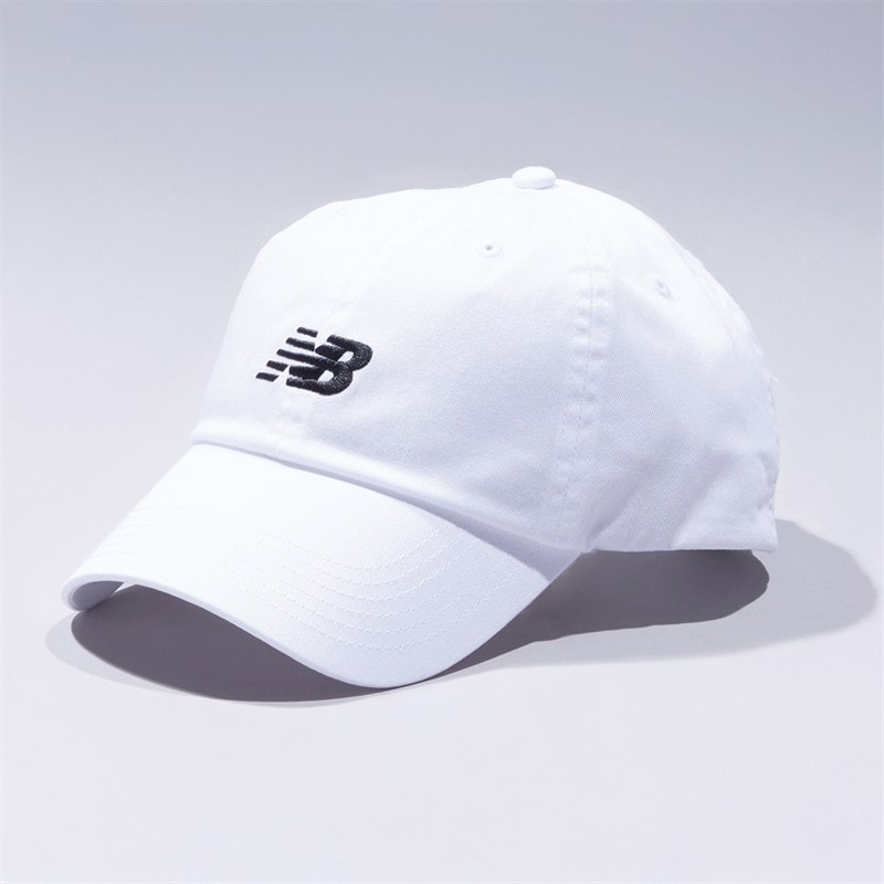 New Balance Curved Brim Snapback Cap White