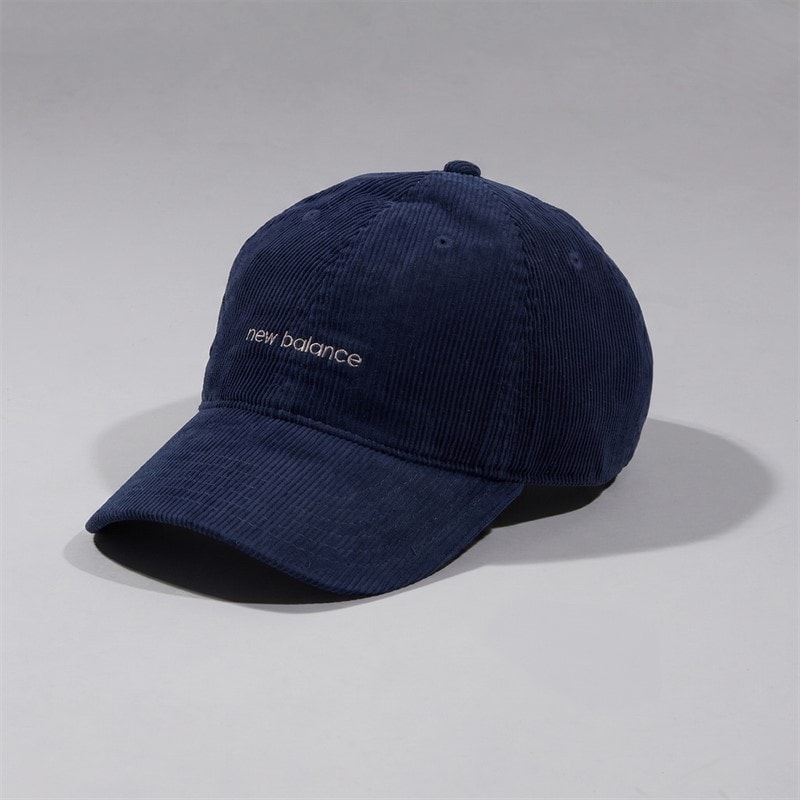 New Balance Washed Corduroy Panel Cap Navy