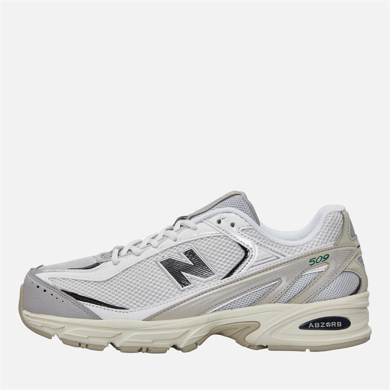 New Balance 509 Trainers Raincloud/White