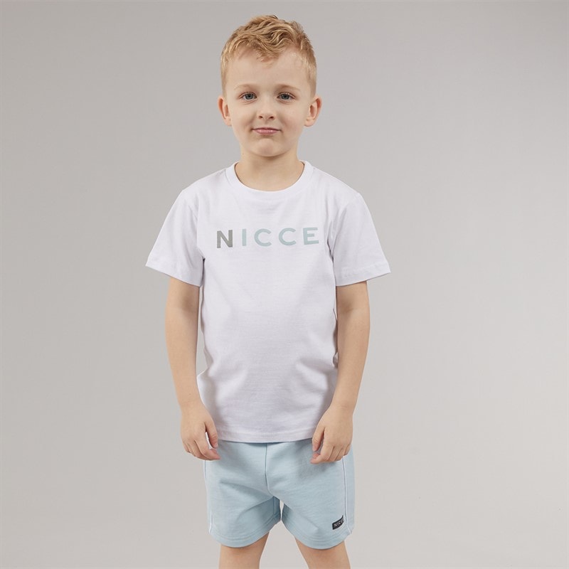NICCE Boys T-Shirt And Shorts Set Sky Blue