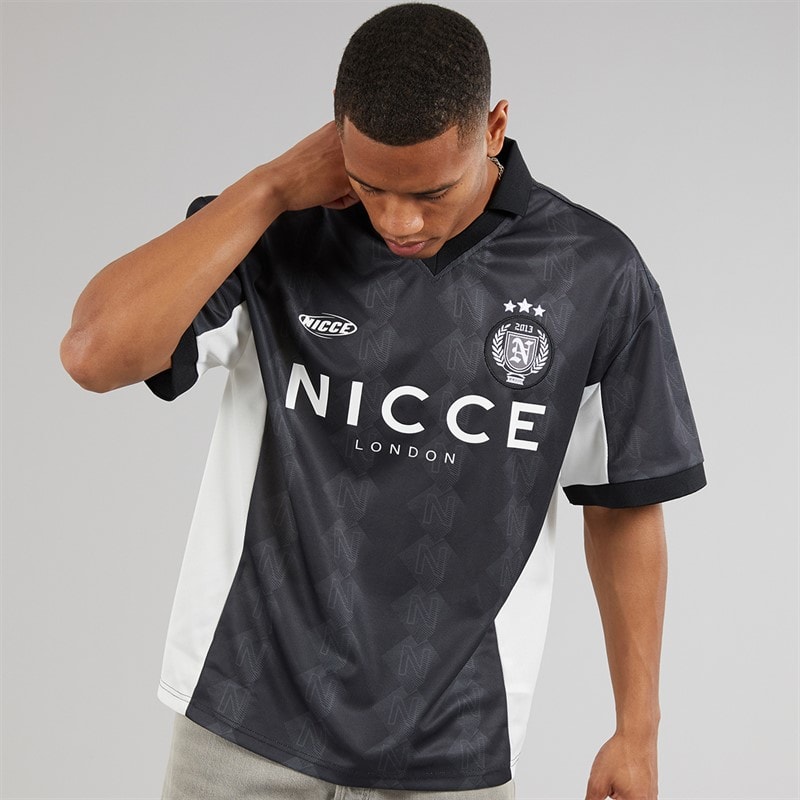 NICCE Mens Billete T-Shirt A Black