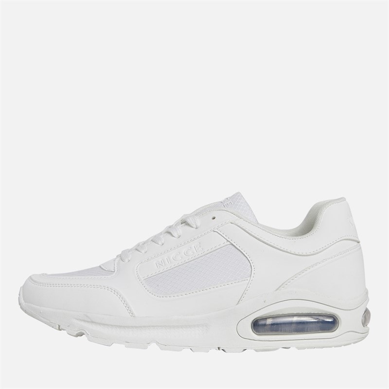 NICCE Mens Elossi Trainers White