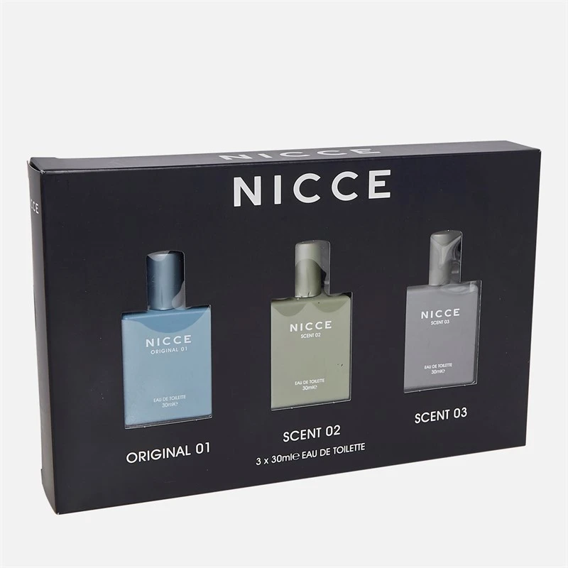 NICCE Mens Three Pack Eau De Toilette Gift Sets Multi