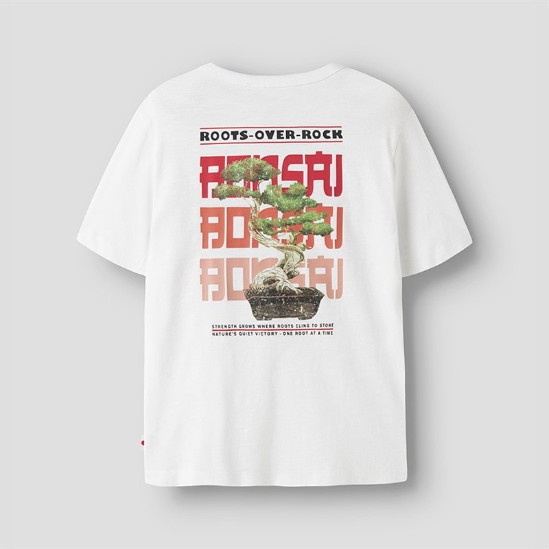 Name It Boys Joss T-Shirt Bright White