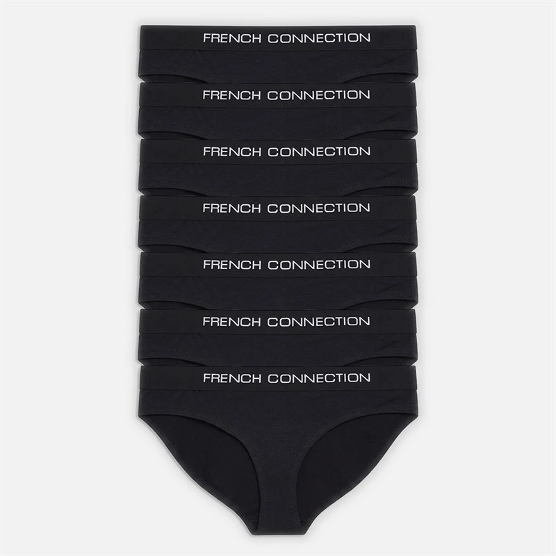 French Connection Womens Seven Pack Briefs Multi 3