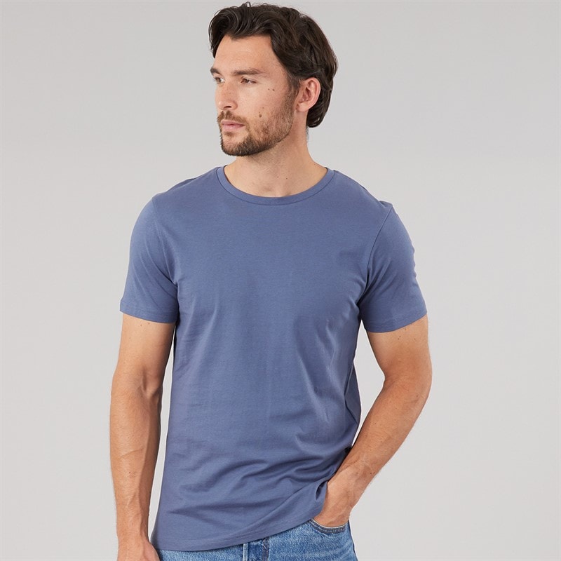 Onfire Mens T-Shirt Vintage Indigo