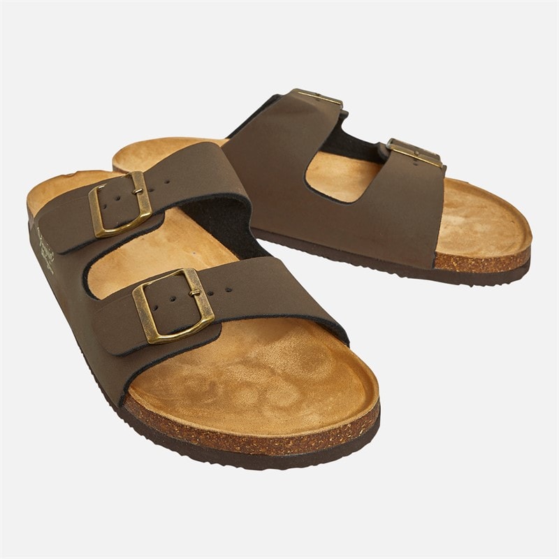 Original Penguin Mens Port 2 Sandals Brown
