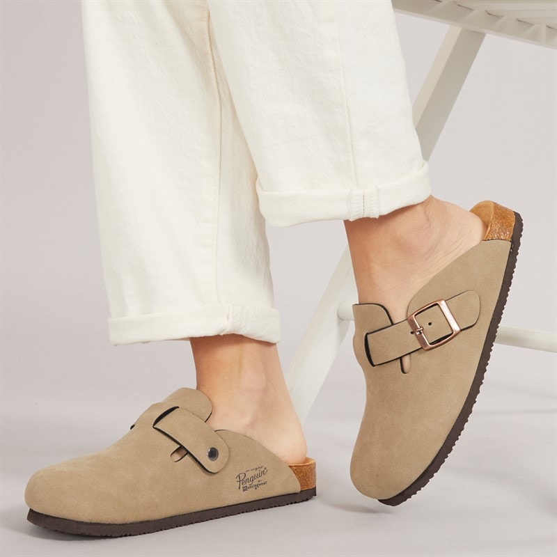 Original Penguin Womens Poppy Clogs Sand