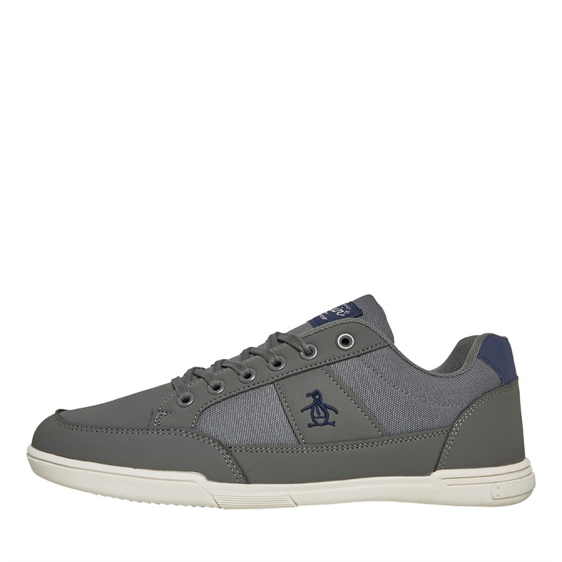 Original Penguin Mens Hyper Trainers Grey