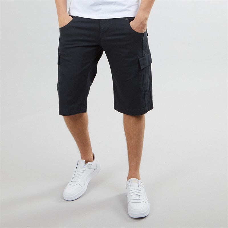 883 Police Mens Formby Cargo Shorts Navy