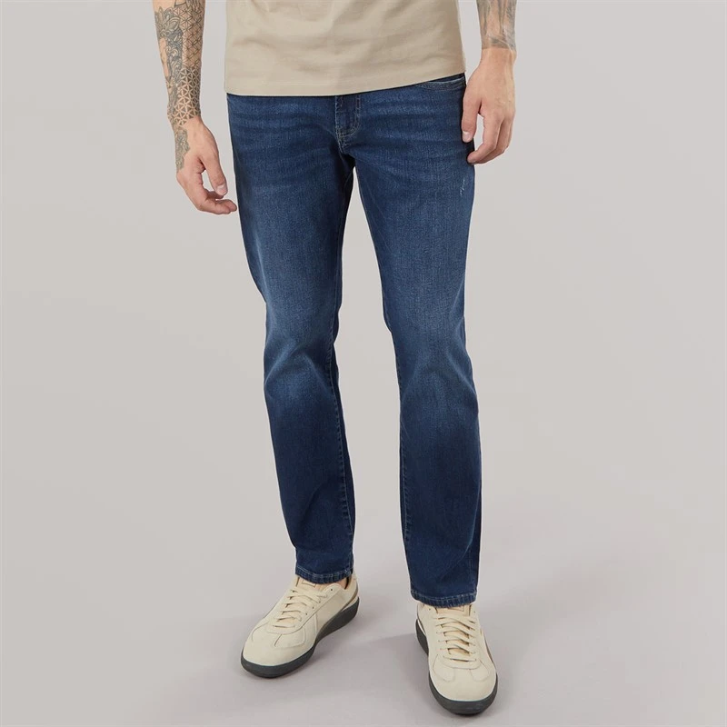 883 Police Mens Pottin Regular Fit Jeans 1089 Wash
