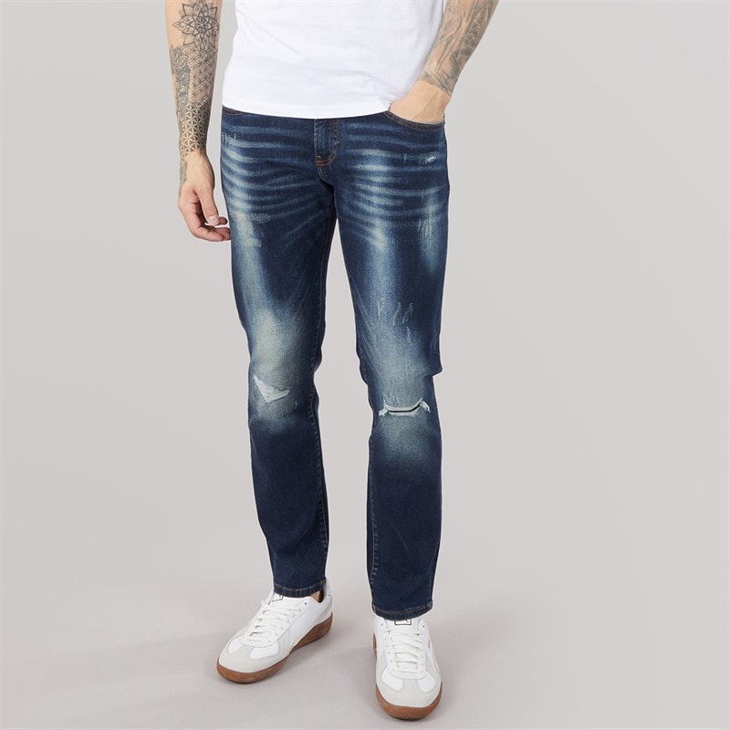 883 Police Mens Supersonic Regular Fit Jeans 1088 Wash