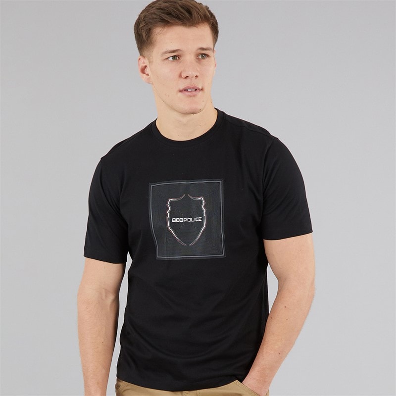 883 Police Mens Vogogna T-Shirt Black