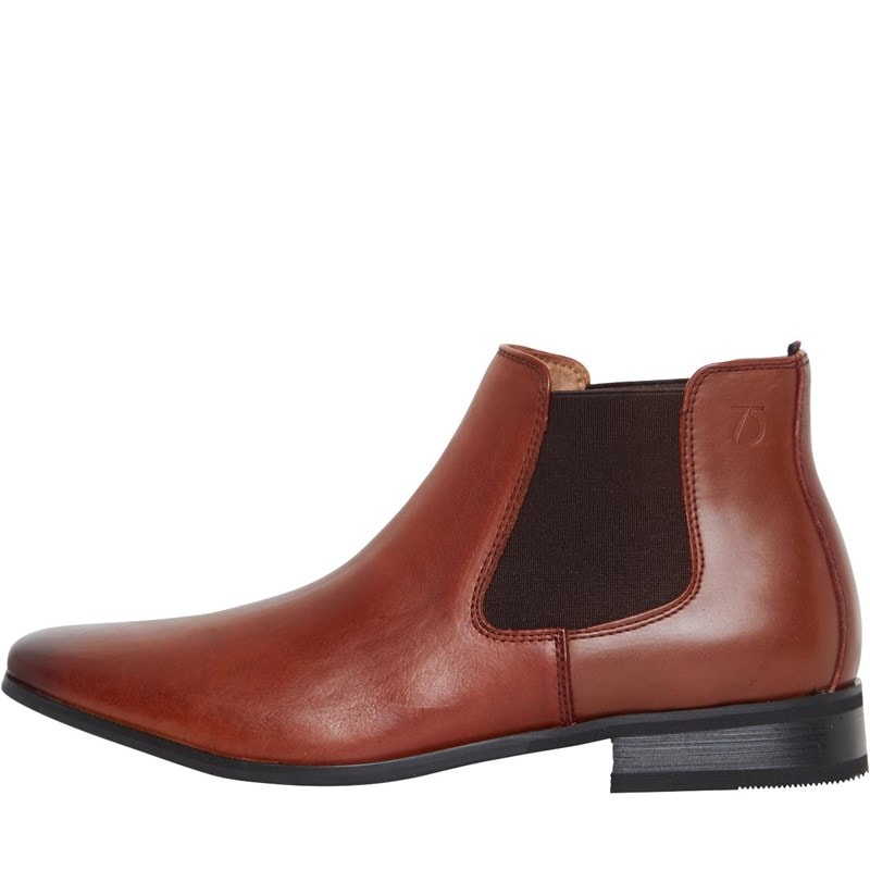 Peter Werth Mens Cleadon Chelsea Boots Brown