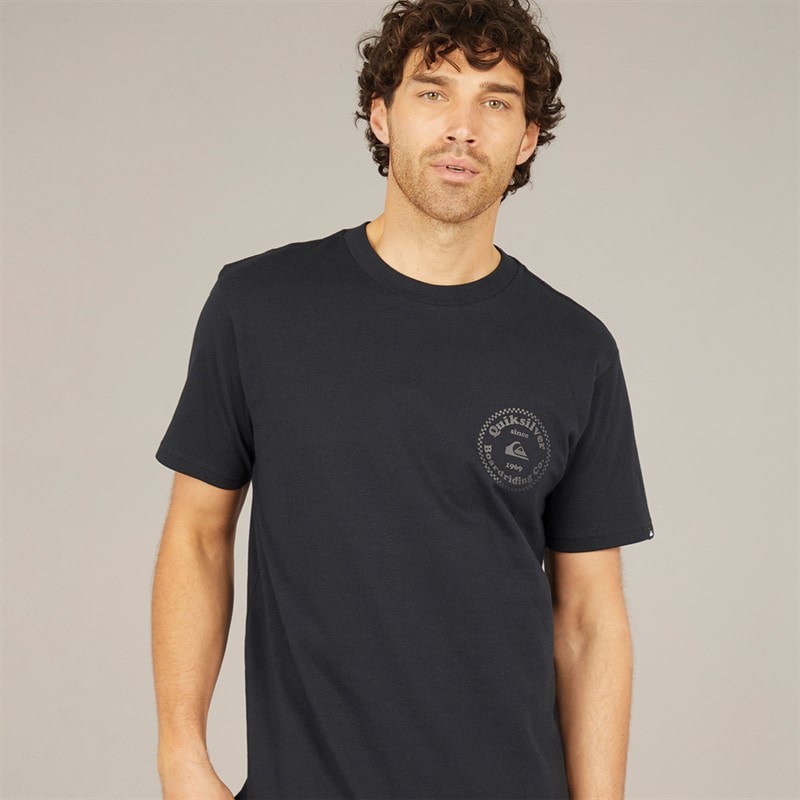 Quiksilver Mens Ride Out T-Shirt Black