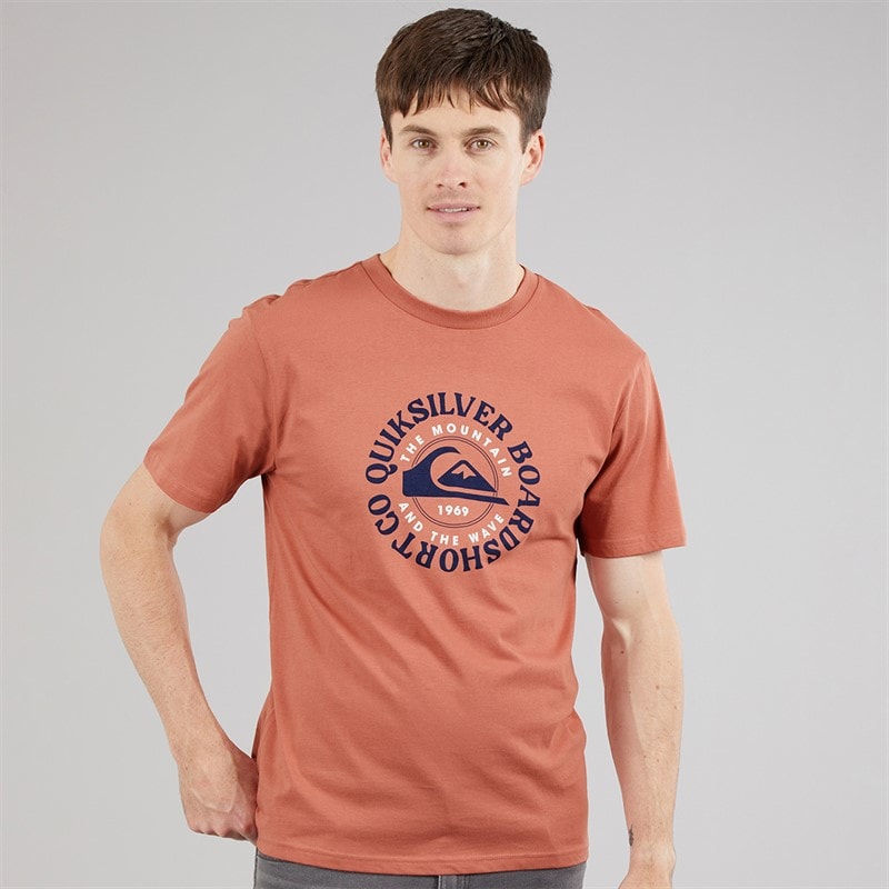 Quiksilver Mens Too Fine T-Shirt Desert Sand